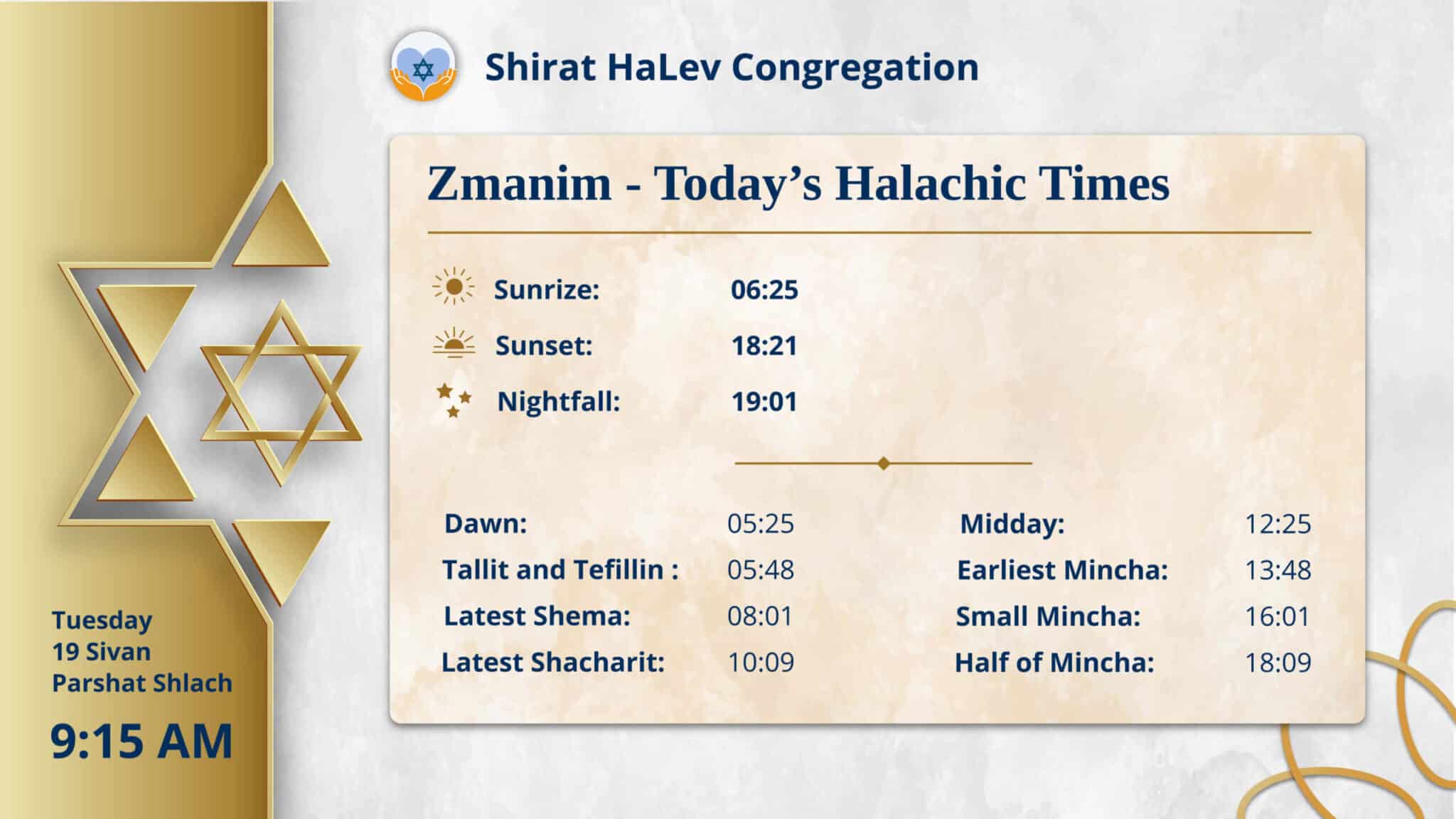 Halachic times
