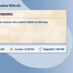 Messages for congregation