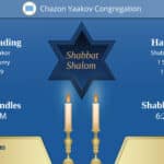 Shabbat candle lighting times
