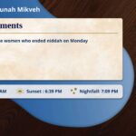 Messages for congregation