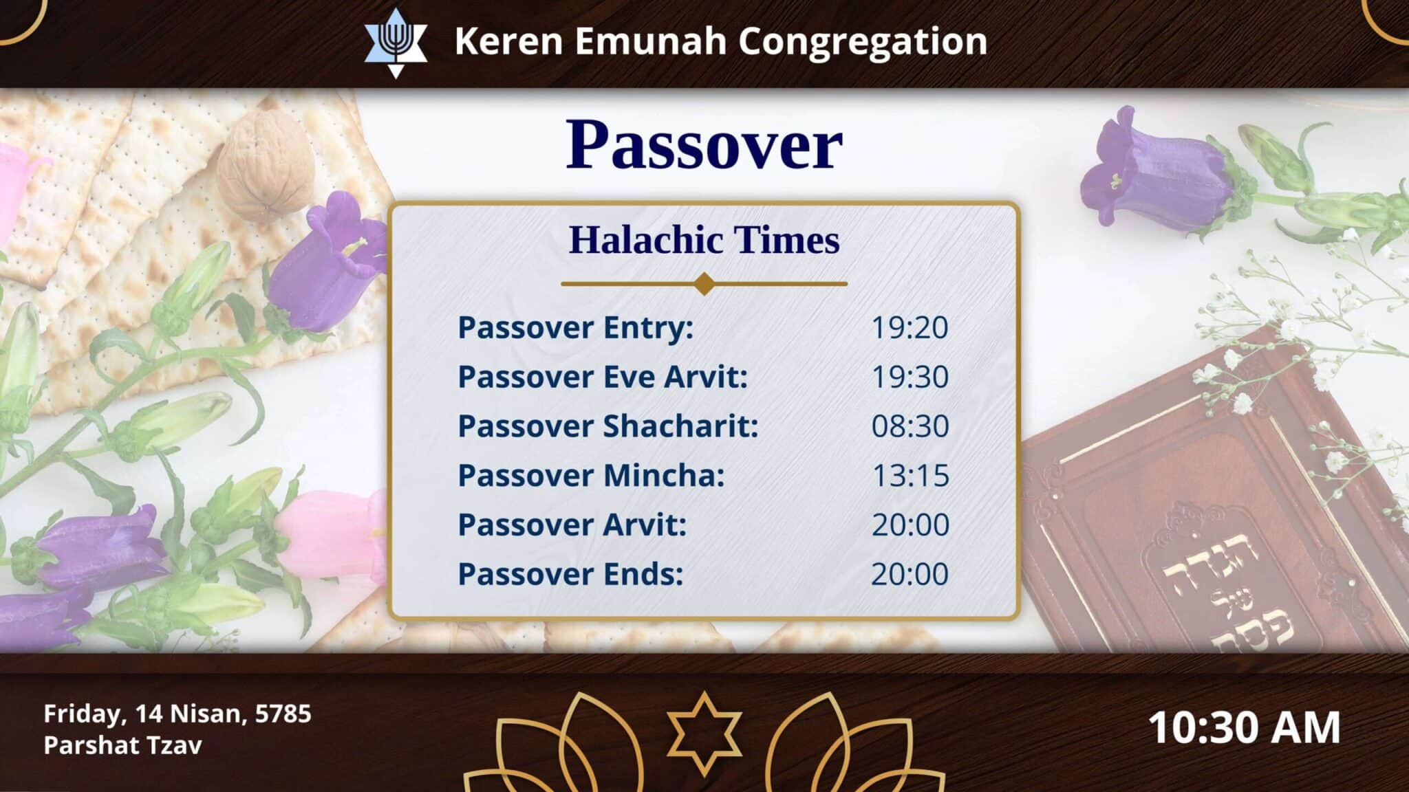 Halachic times